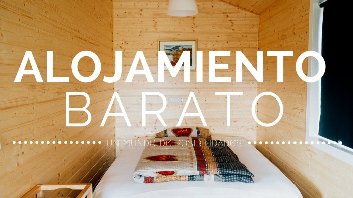 Alojamiento barato